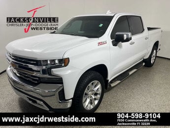 2021 Summit White Chevrolet Silverado 1500 LTZ Automatic Truck 4X4 G 5.3L 8 Cylinder Engine5.3 4 Door