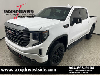 2023 Summit White GMC Sierra 1500 AT4 Truck G 6.2L 8 Cylinder Engine6.2 Automatic