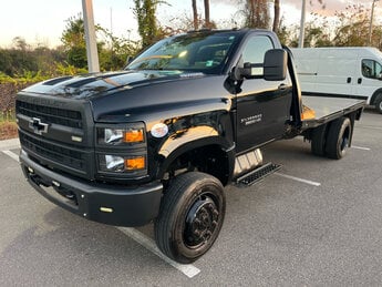 2023 Black Chevrolet Silverado MD Work Truck 4X4 Truck D 8.0L 8 Cylinder Engine 2 Door