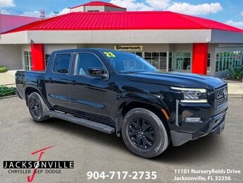 2023 Super Black Nissan Frontier SV Truck RWD 3.8L DI DOHC 24V V6 Engine