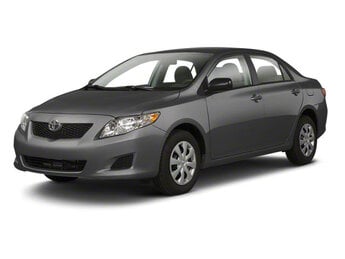 2010 Magnetic Gray Metallic Toyota Corolla LE Car 4 Door Automatic G 1.8L 4 Cylinder Engine1.8