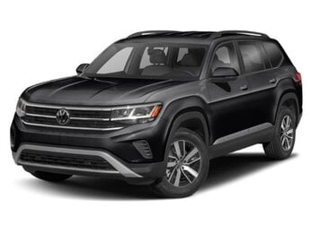 2021 Deep Black Pearl Volkswagen Atlas 2.0T SE w/Technology 4 Door FWD Automatic