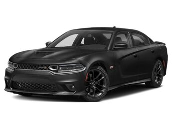2022 Pitch Black Clearcoat Dodge Charger Scat Pack Widebody Car Automatic RWD G 6.4L 8 Cylinder Engine6.4