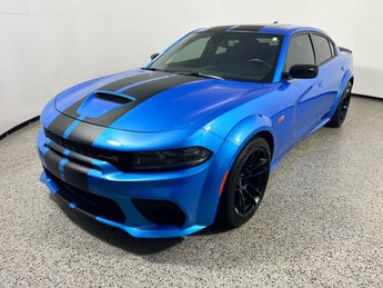 2023 B5 Blue Pearlcoat Dodge Charger Scat Pack Widebody Automatic G 6.4L 8 Cylinder Engine6.4 Car RWD 4 Door