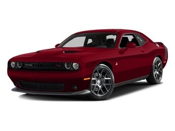 2016 Redline Red Tricoat Pearl Dodge Challenger 392 Hemi Scat Pack Shaker RWD 2 Door G 6.4L 8 Cylinder Engine6.4