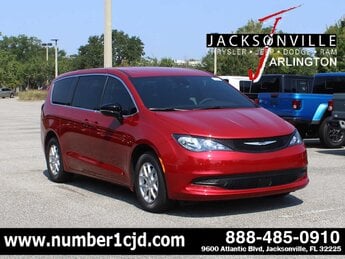 2026 Red Hot Pearlcoat Chrysler Voyager LX 4 Door FWD G 3.6L V6 Cylinder Engine3.6 Van