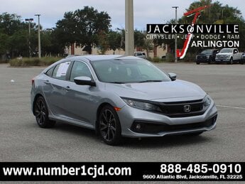 2019 Lunar Silver Metallic Honda Civic Sport Car G 2.0L 4 Cylinder Engine2.0 Automatic (CVT) FWD