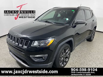 2021 Diamond Black Crystal Pearlcoat Jeep Compass 80th Anniversary G 2.4L 4 Cylinder Engine2.4 Automatic FWD SUV