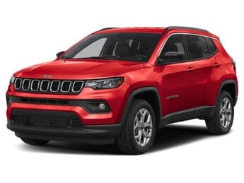 2025 Red Hot Pearlcoat Jeep Compass Sport 4X4 SUV Automatic