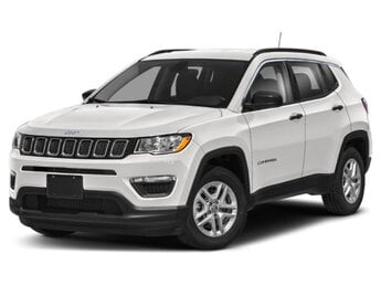 2021 White Clearcoat Jeep Compass Latitude 4X4 SUV 4 Door G 2.4L 4 Cylinder Engine2.4