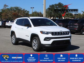 2026 Bright White Clearcoat Jeep Compass Latitude SUV 4X4 4 Door G 2.0L 4 Cylinder Engine2.0