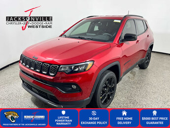 2026 Red Hot Pearlcoat Jeep Compass Latitude Altitude 4X4 Automatic G 2.0L 4 Cylinder Engine2.0 4 Door