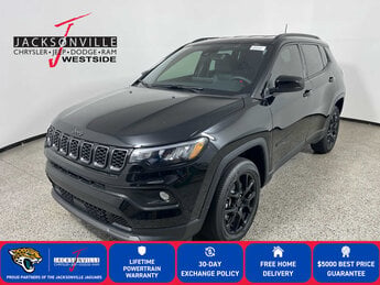 2026 Diamond Black Crystal Pearlcoat Jeep Compass Latitude Automatic SUV 4X4 4 Door