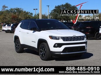 2026 Bright White Clearcoat Jeep Compass Limited 4X4 G 2.0L 4 Cylinder Engine2.0 4 Door SUV