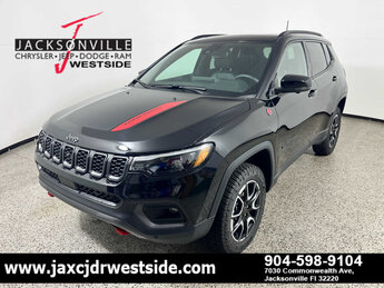2025 Diamond Black Crystal Pearlcoat Jeep Compass Trailhawk G 2.0L 4 Cylinder Engine2.0 SUV 4 Door 4X4 Automatic