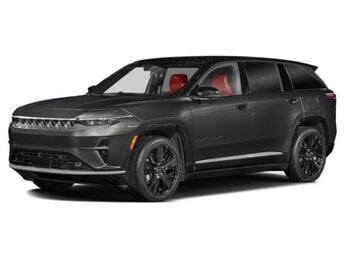 2025 Diamond Black Crystal Pearlcoat Jeep Wagoneer S Launch Edition 4X4 4 Door SUV E Electric Motor Engine Automatic