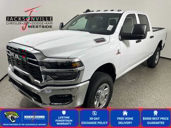 2025 Bright White Clearcoat Ram 2500 Tradesman Truck 4X4 D 6.7L Straight 6 Cylinder Engine6.7