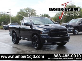 2017 Brilliant Black Crystal Pearlcoat Ram 1500 Night Truck Automatic G 5.7L 8 Cylinder Engine5.7