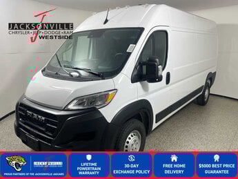 2026 Bright White Clearcoat Ram ProMaster Tradesman Van 3 Door FWD G 3.6L V6 Cylinder Engine3.6 Automatic