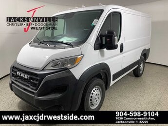 2025 Bright White Clearcoat Ram ProMaster Tradesman 3 Door Van Automatic