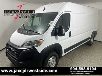 2026 Bright White Clearcoat Ram ProMaster Tradesman Automatic 3 Door Van FWD G 3.6L V6 Cylinder Engine3.6