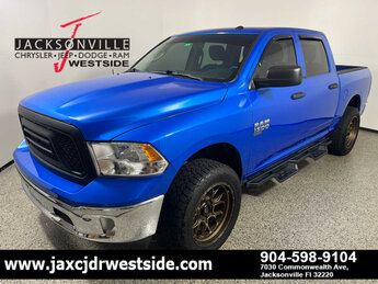 2021 Hydro Blue Pearlcoat Ram 1500 Classic Tradesman 4X4 Truck 4 Door Automatic