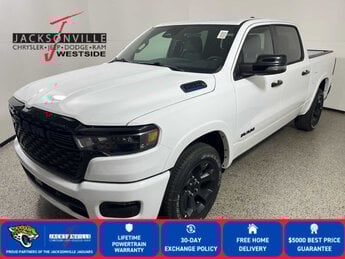 2025 Bright White Clearcoat Ram 1500 Big Horn Automatic Truck 4 Door G 3.6L V6 Cylinder Engine3.6 RWD