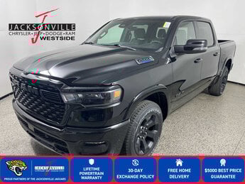 2025 Diamond Black Crystal Pearlcoat Ram 1500 Big Horn Automatic Truck 4 Door