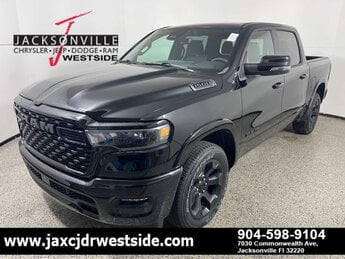 2025 Diamond Black Crystal Pearlcoat Ram 1500 Big Horn Automatic 4X4 Truck 4 Door