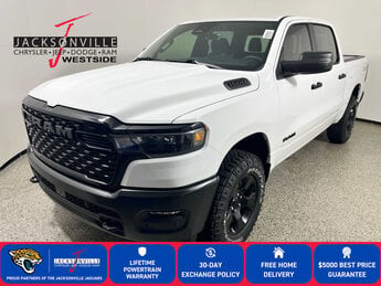 2026 Bright White Clearcoat Ram 1500 Warlock Truck G 3.0L Straight 6 Cylinder Engine3.0 4X4 Automatic