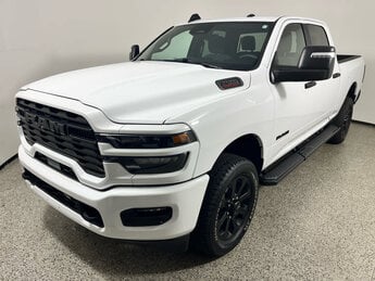 2025 Bright White Clearcoat Ram 2500 Big Horn Truck G 6.4L 8 Cylinder Engine6.4 4 Door