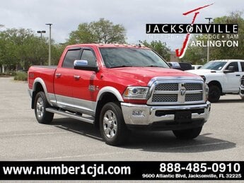 2017 Flame Red Clearcoat Ram 2500 Laramie 4X4 Automatic D 6.7L Straight 6 Cylinder Engine6.7
