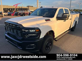 2025 Bright White Clearcoat Ram 2500 Tradesman Automatic Truck 4 Door
