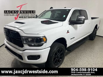 2024 Bright White Clearcoat Ram 2500 Laramie 4 Door Automatic Truck