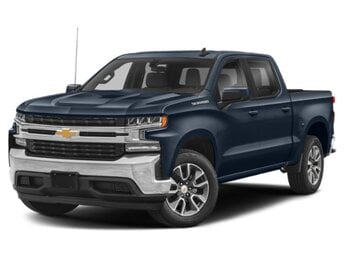 2022 Northsky Blue Metallic Chevrolet Silverado 1500 LTD LT 2.7L 4 Cylinder Engine 4X4 Automatic Truck 4 Door