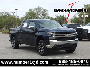 2022 Northsky Blue Metallic Chevrolet Silverado 1500 LTD LT Truck G 2.7L 4 Cylinder Engine2.7 4X4