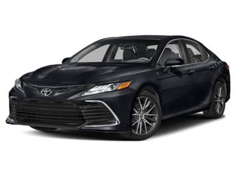 2022 Midnight Black Metallic Toyota Camry XLE 4 Door Automatic G 2.5L 4 Cylinder Engine2.5 FWD Car