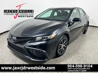2024 Midnight Black Metallic Toyota Camry SE Car G 2.5L 4 Cylinder Engine2.5 4 Door