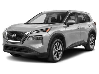 2021 Brilliant Silver Metallic Nissan Rogue SV Automatic (CVT) SUV AWD
