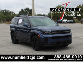 2025 Atlantis Blue Hyundai Santa Fe Hybrid Calligraphy H 1.6L 4 Cylinder Engine1.6 FWD SUV Automatic