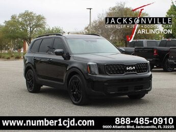 2024 Ebony Black Kia Telluride EX X-Line AWD Automatic 4 Door G 3.8L V6 Cylinder Engine3.8