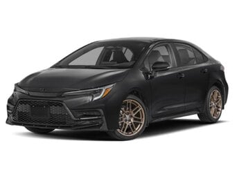 2024 Midnight Black Metallic Toyota Corolla Nightshade Edition 4 Door G 2.0L 4 Cylinder Engine2.0 Car Automatic (CVT) FWD