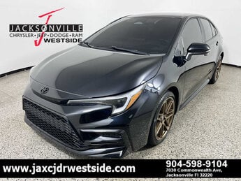 2024 Midnight Black Metallic Toyota Corolla Nightshade Edition Automatic (CVT) FWD 4 Door