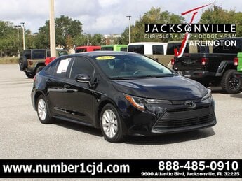 2024 Midnight Black Metallic Toyota Corolla LE 4 Door Car Automatic (CVT)
