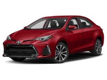 2019 Barcelona Red Metallic Toyota Corolla SE G 1.8L 4 Cylinder Engine1.8 Automatic FWD Car
