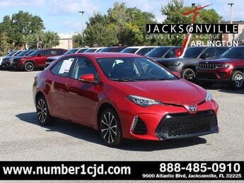 2017 Barcelona Red Metallic Toyota Corolla SE Car Automatic FWD