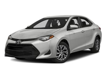 2017 Classic Silver Metallic Toyota Corolla LE Automatic 4 Door G 1.8L 4 Cylinder Engine1.8 FWD