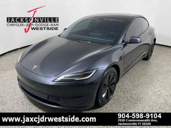 2024 Stealth Grey Tesla Model 3 E Electric Motor Engine 4 Door Automatic