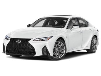 2024 Ultra White Lexus IS 350 F SPORT RWD 4 Door G 3.5L V6 Cylinder Engine3.5 Automatic