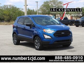 2021 Lightning Blue Metallic Ford EcoSport S SUV 4 Door G 1.0L 3 Cylinder Engine1.0